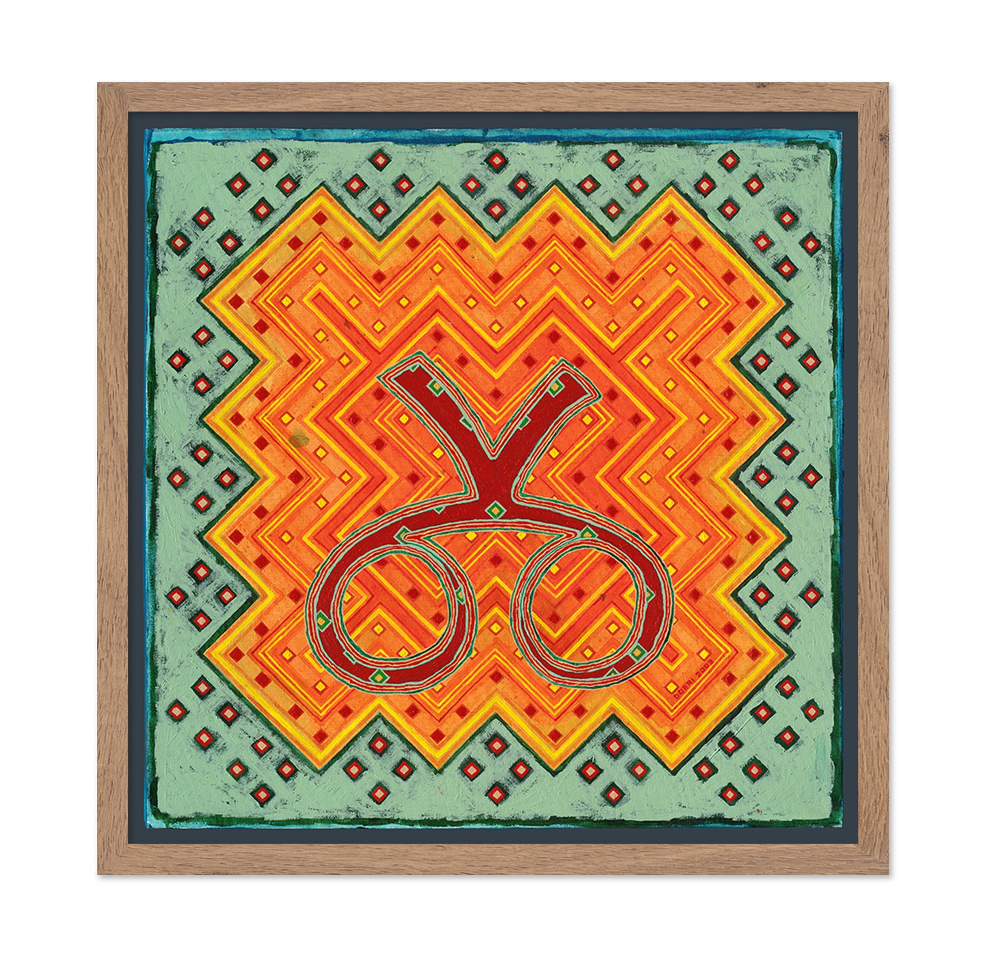 Zigzag Symbol Pattern