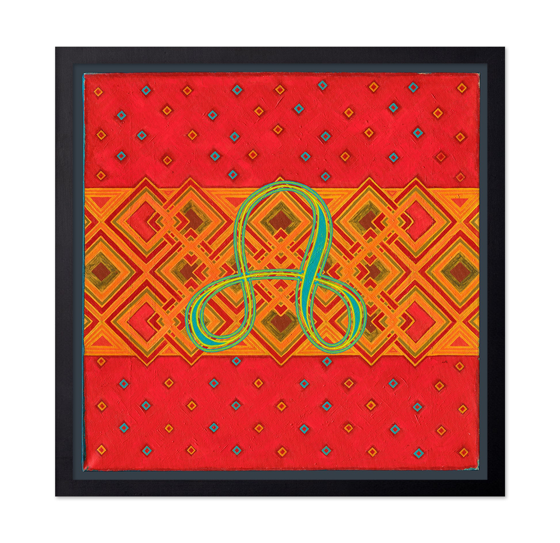Red Loop Pattern