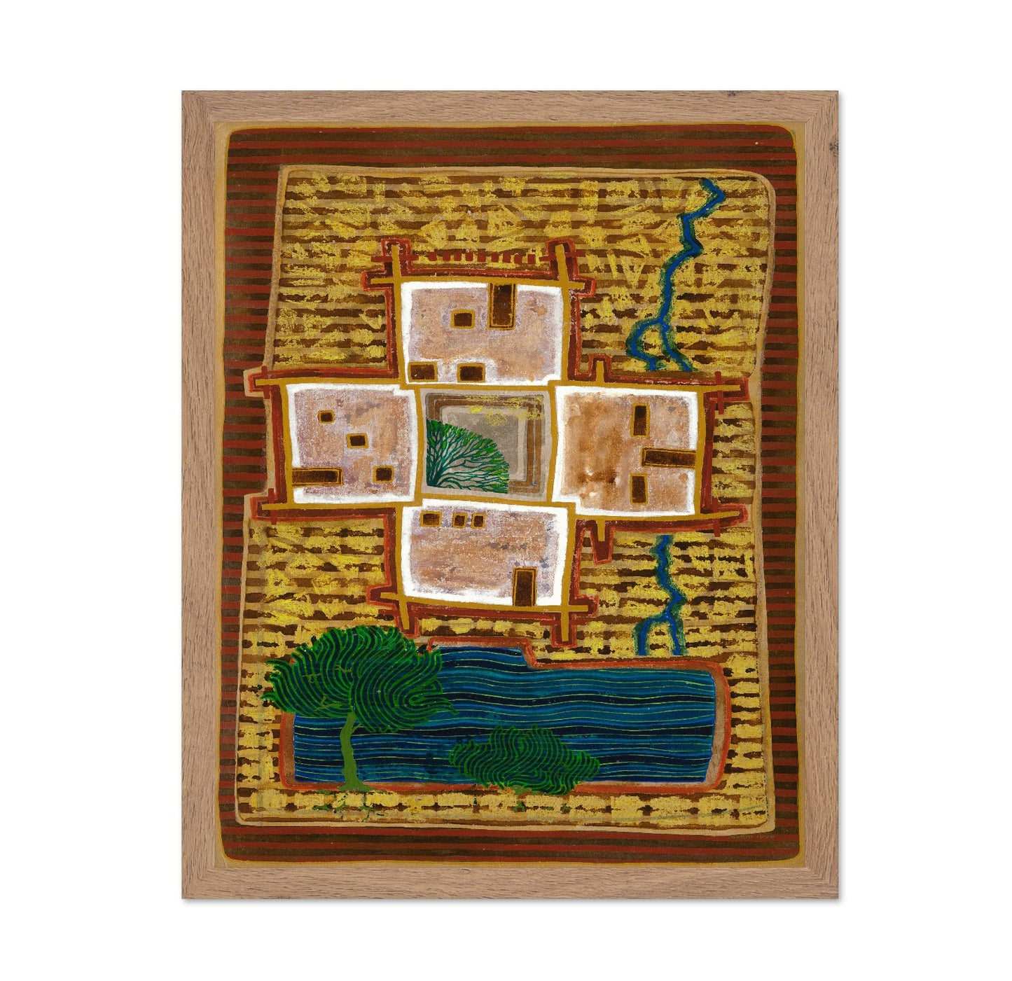 Desert House Map