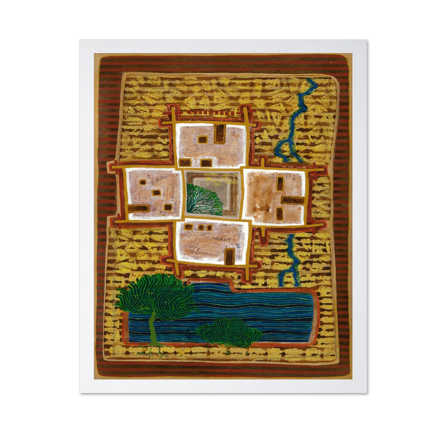 Desert House Map