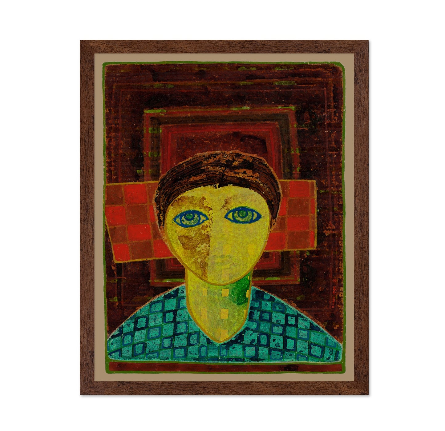 Geometric Portrait Face