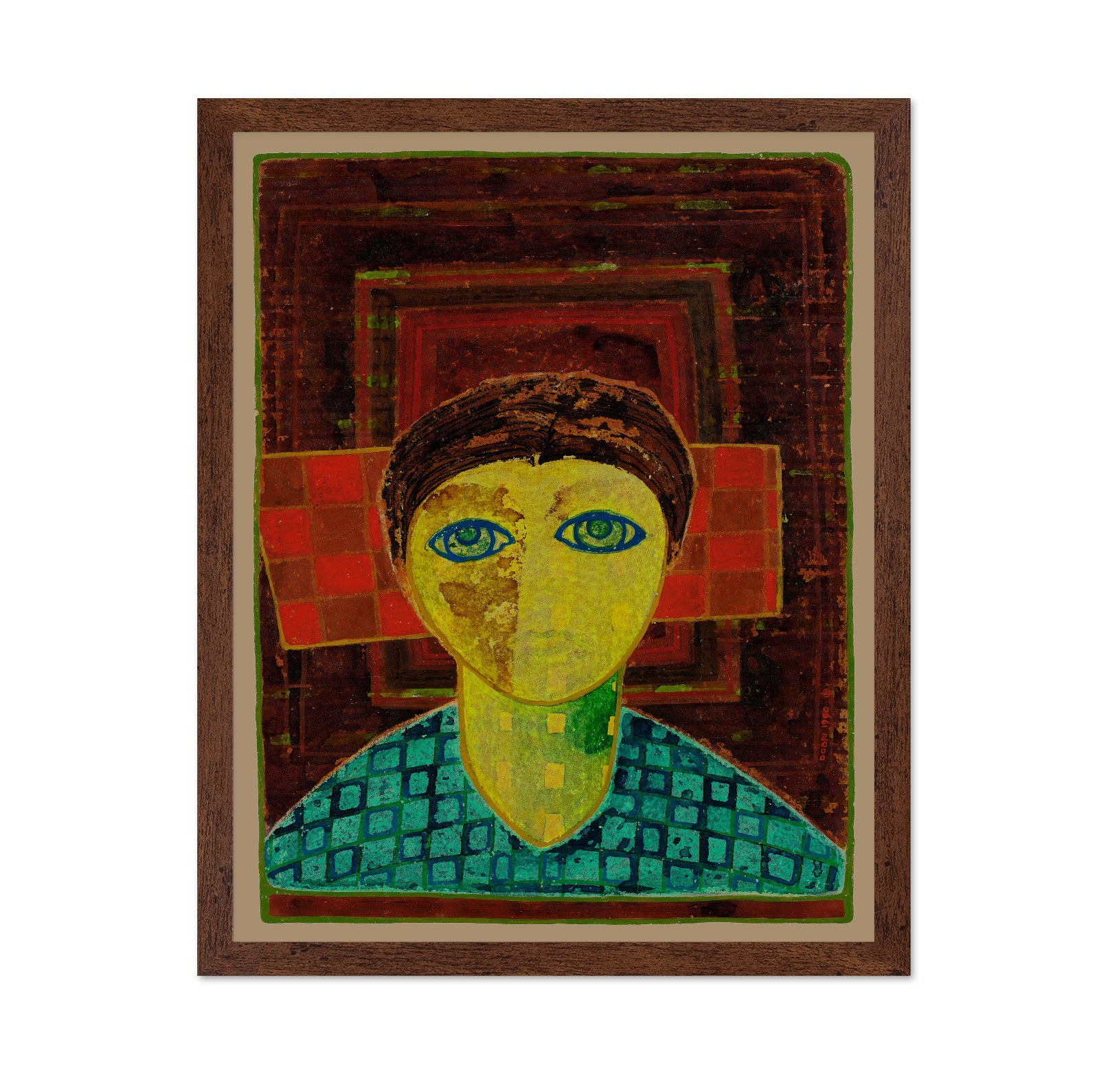 Geometric Portrait Face