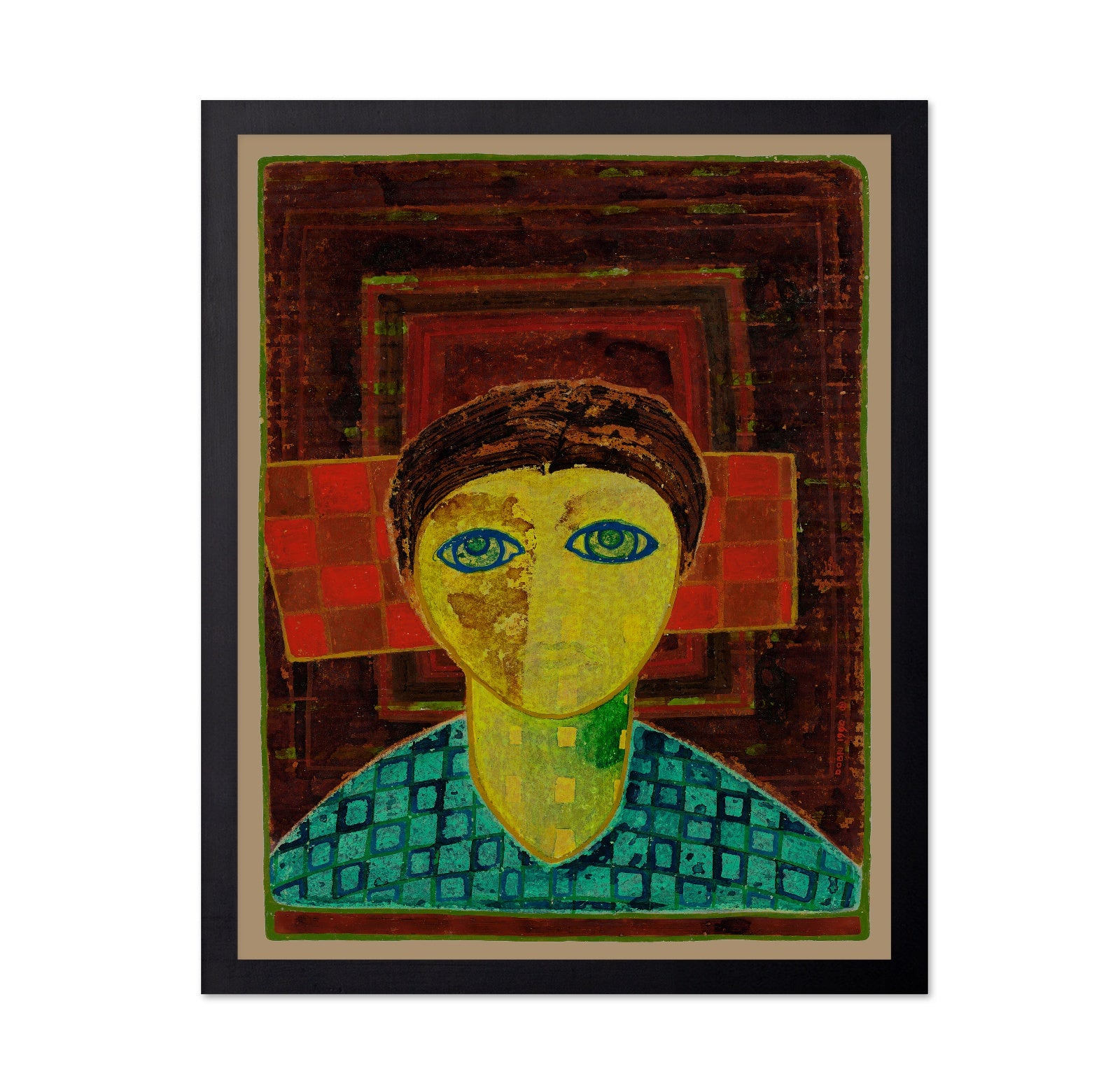 Geometric Portrait Face