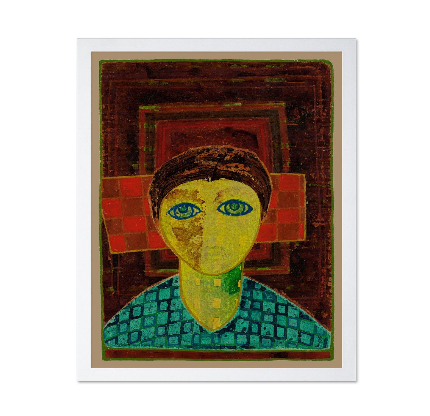 Geometric Portrait Face