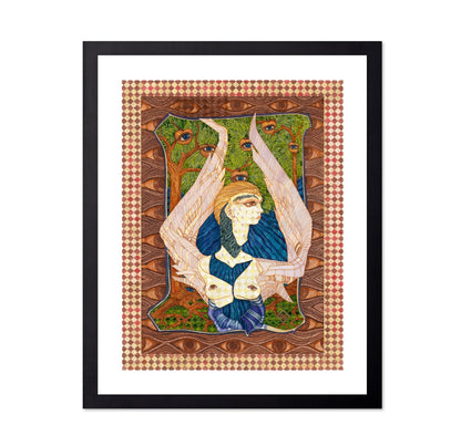 Mystical Winged Figure
