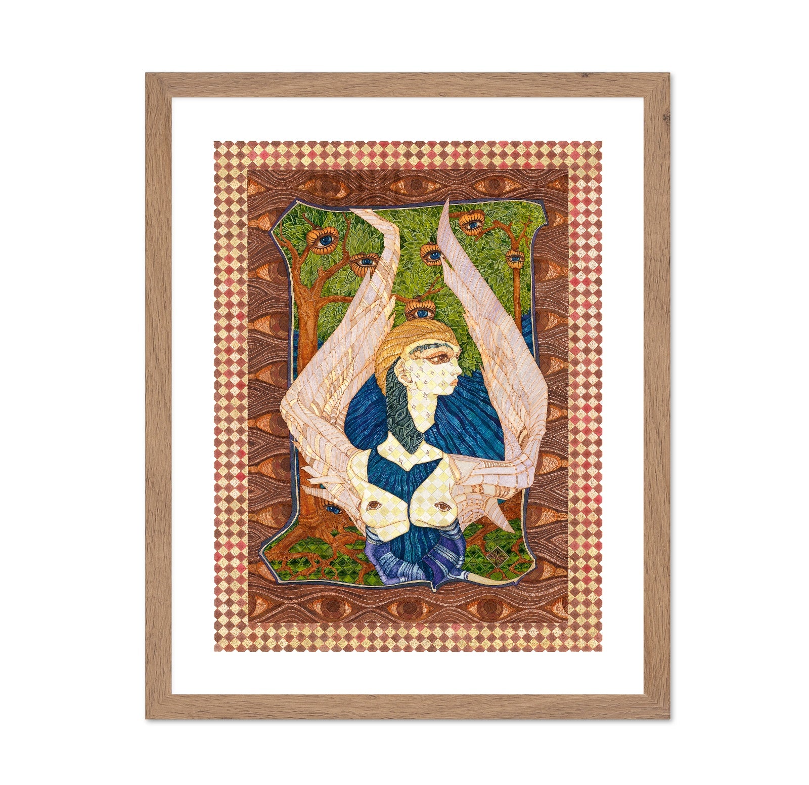 Mystical Winged Figure