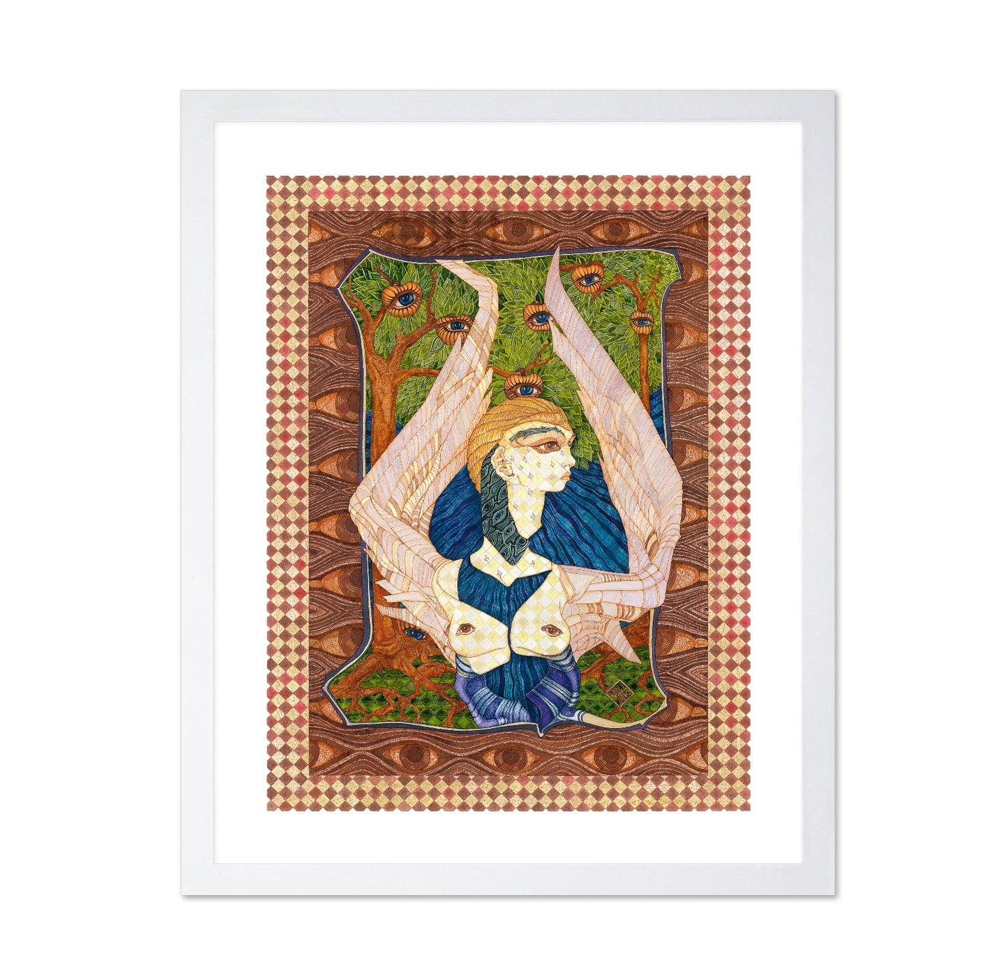 Mystical Winged Figure