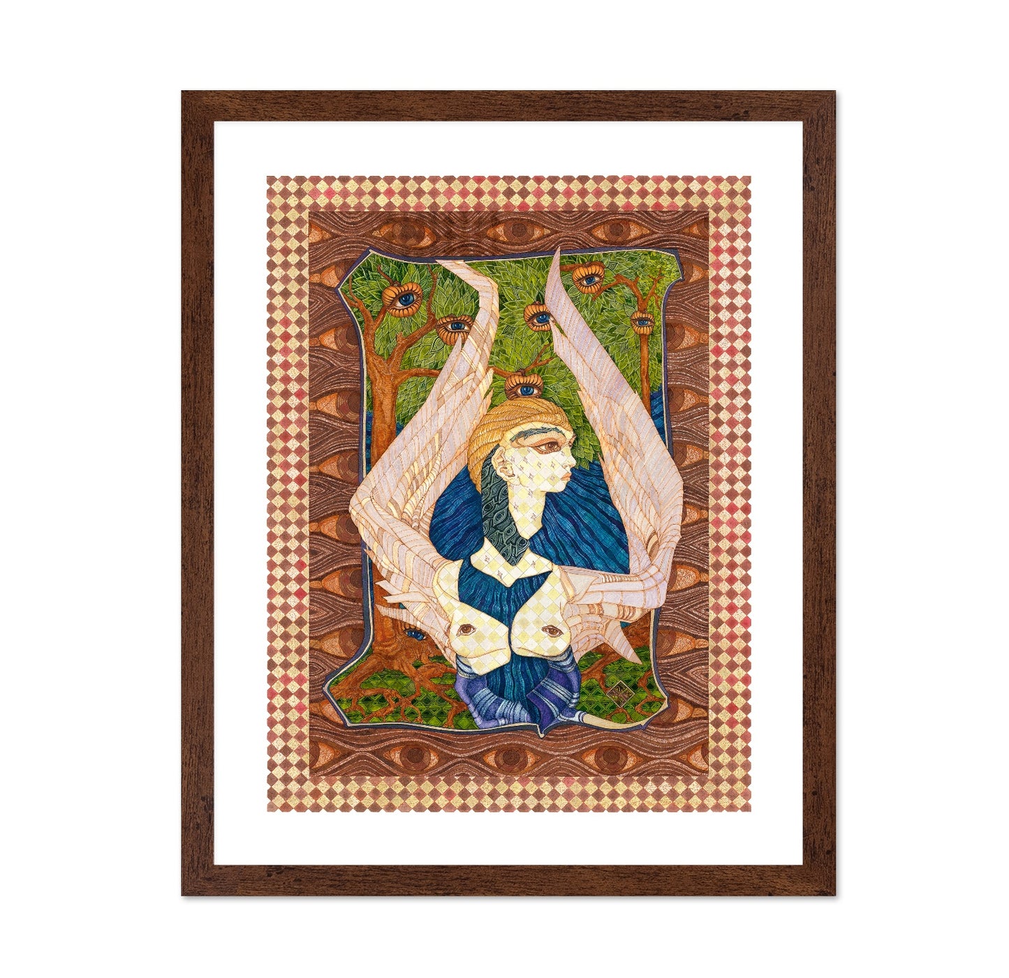 Mystical Winged Figure