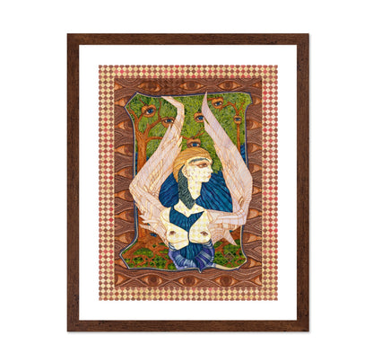 Mystical Winged Figure