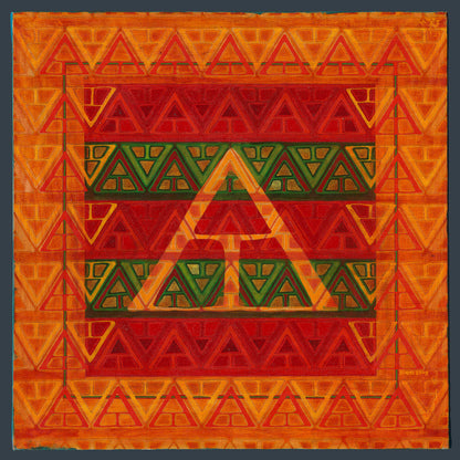 Tribal Triangle Pattern