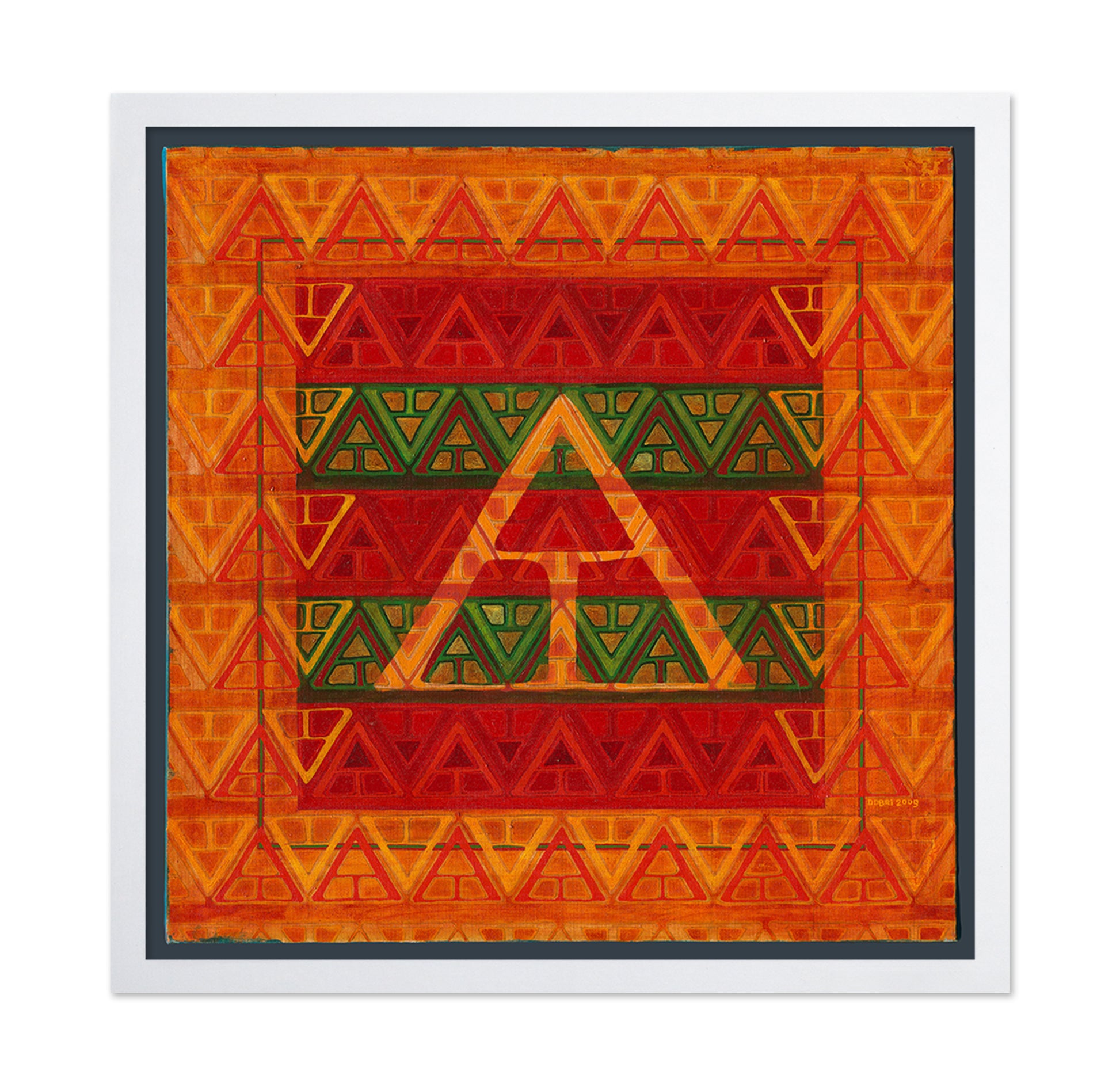 Tribal Triangle Pattern