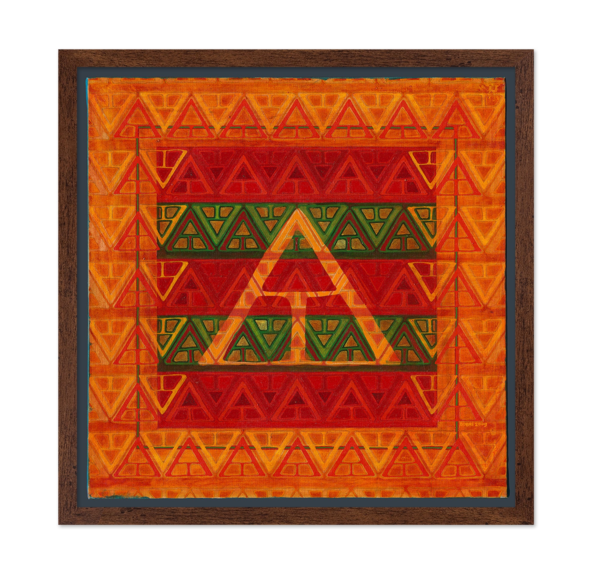Tribal Triangle Pattern