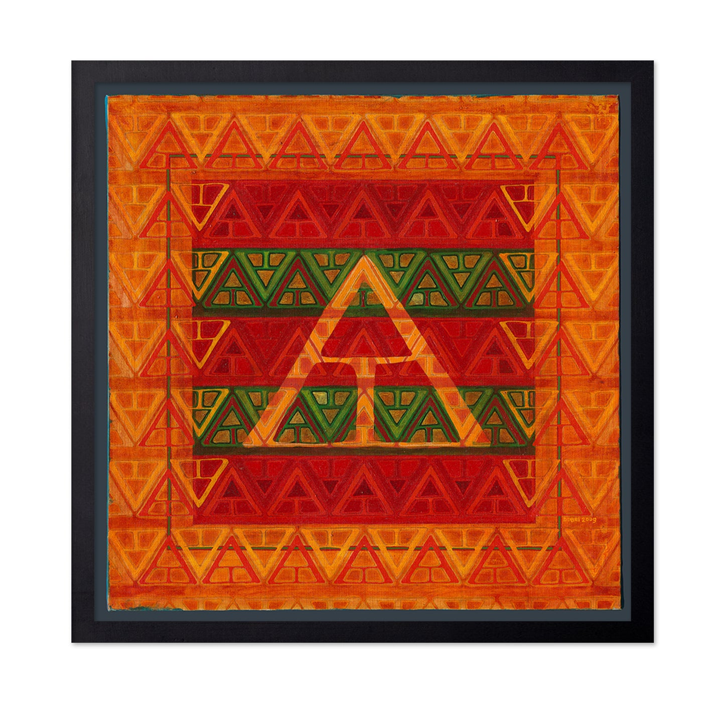Tribal Triangle Pattern