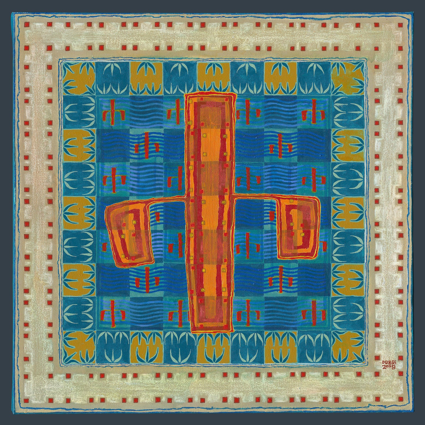 Sacred Cross Pattern