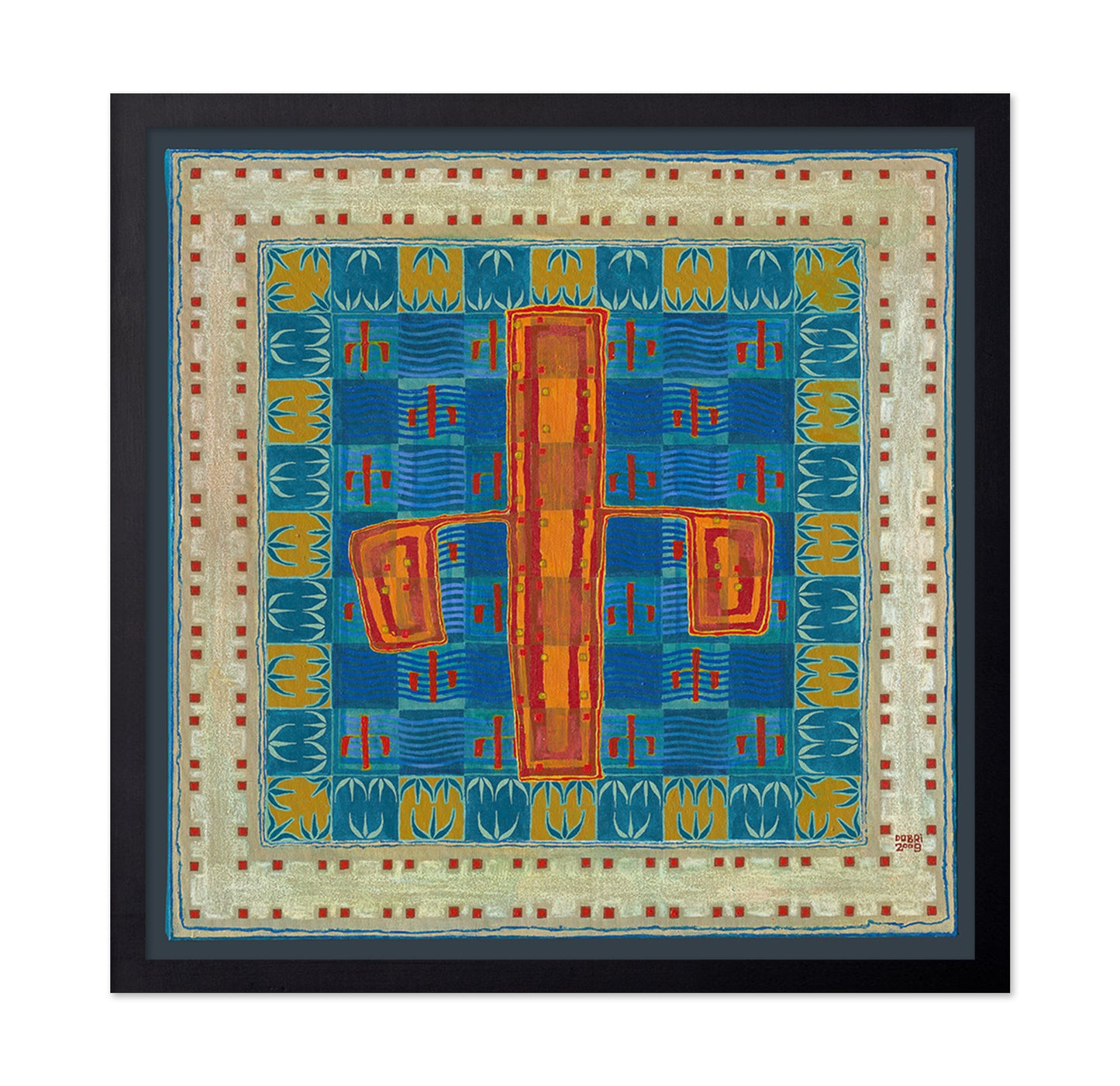Sacred Cross Pattern