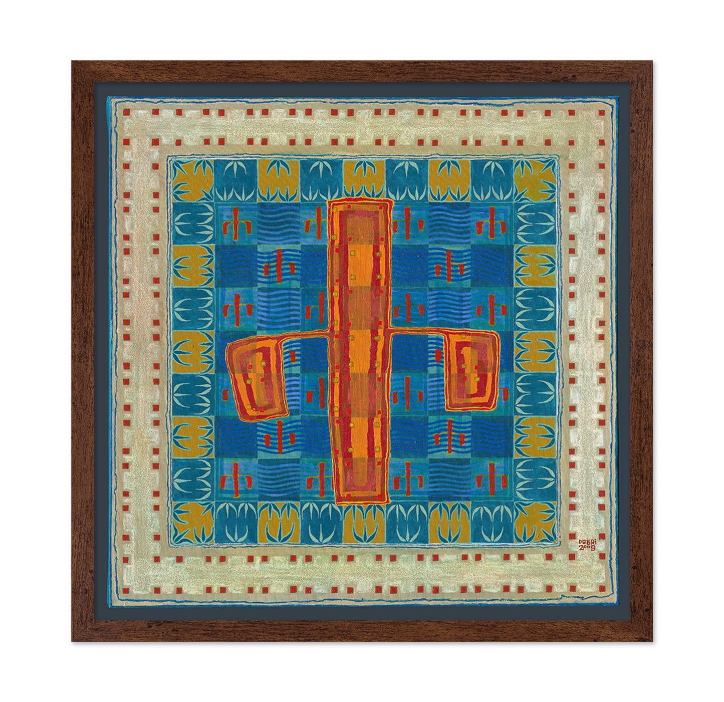 Sacred Cross Pattern
