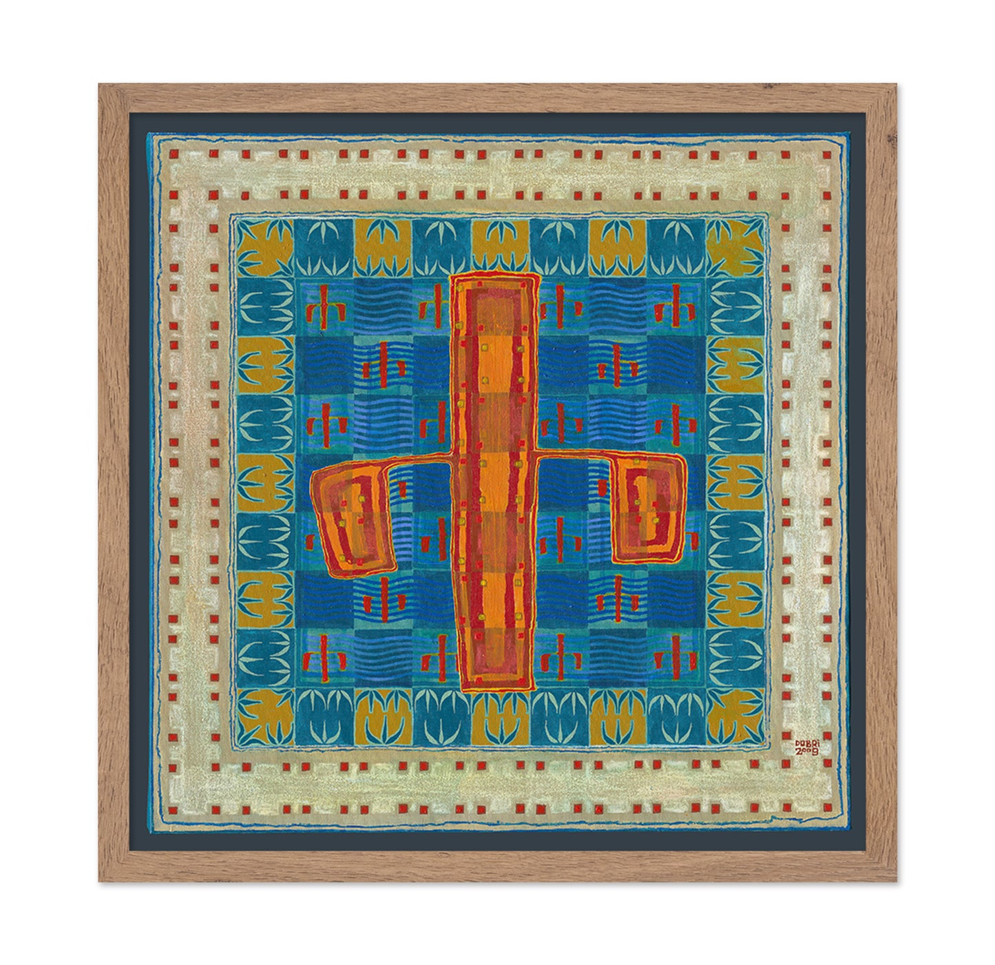 Sacred Cross Pattern