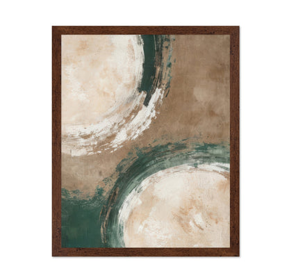 Verdant Arc Abstract