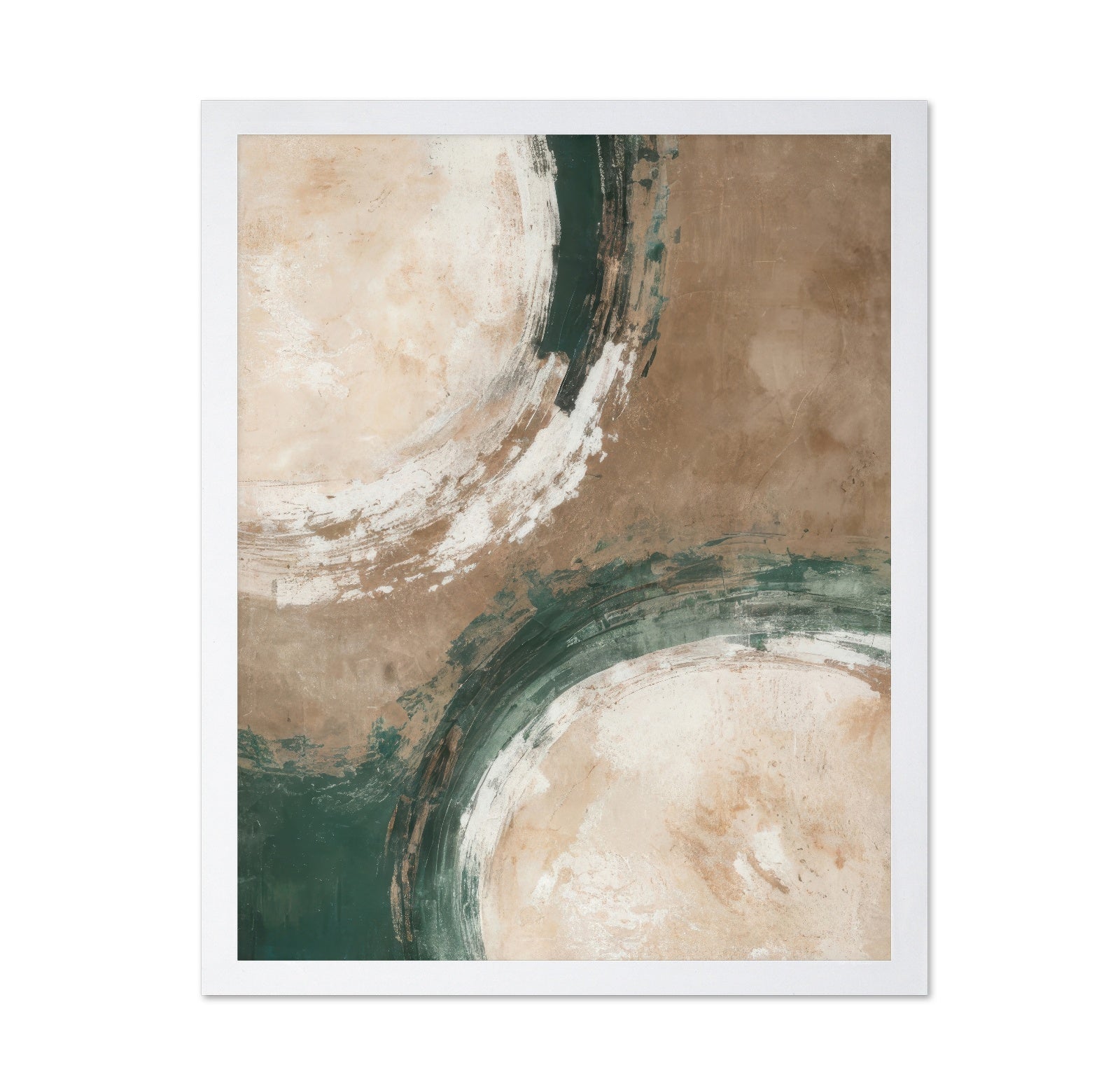 Verdant Arc Abstract