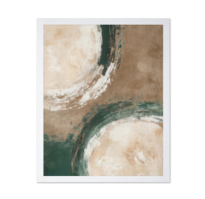 Verdant Arc Abstract