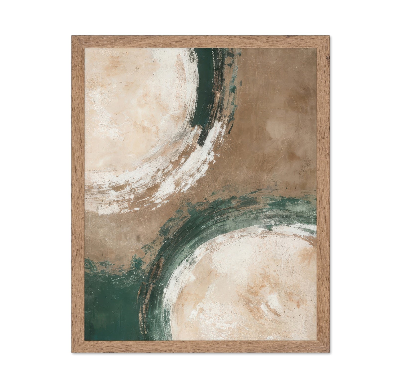 Verdant Arc Abstract