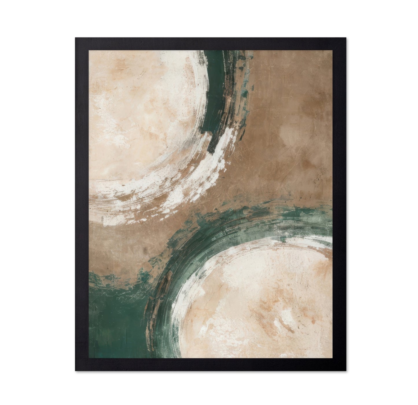 Verdant Arc Abstract