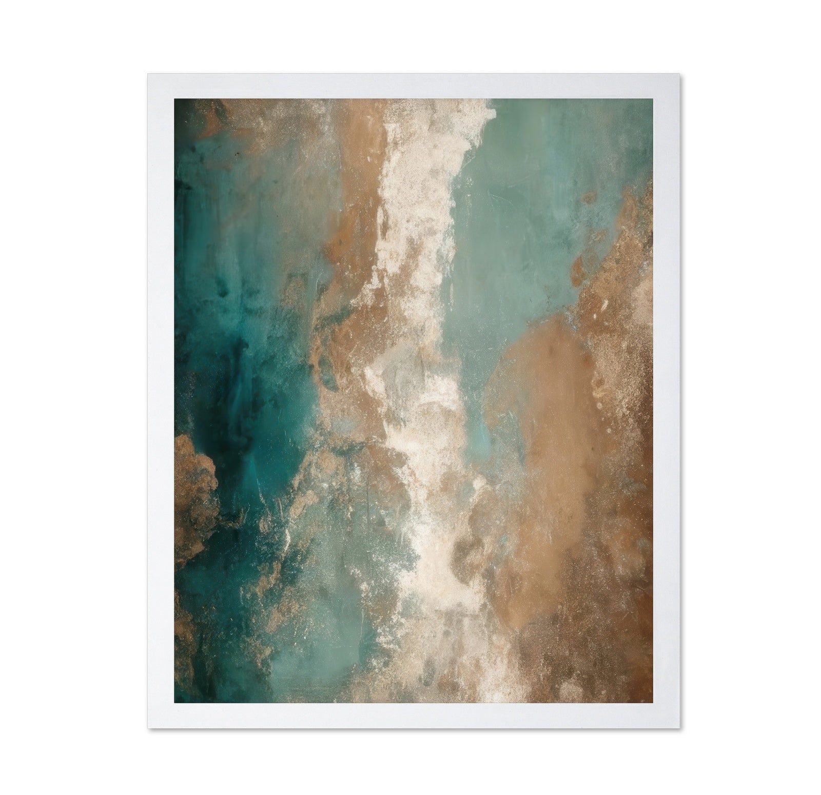 Ocean Patina Abstract