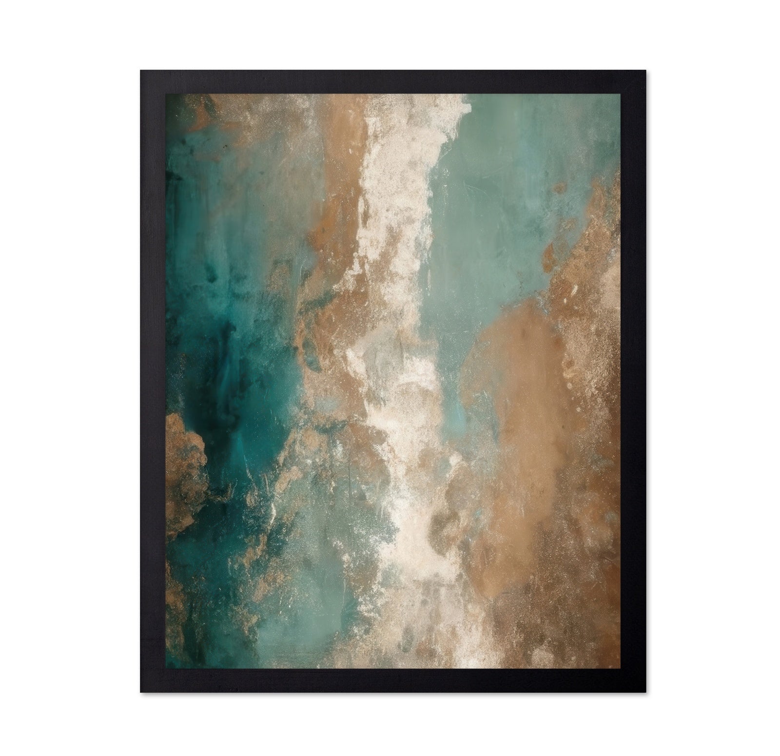 Ocean Patina Abstract