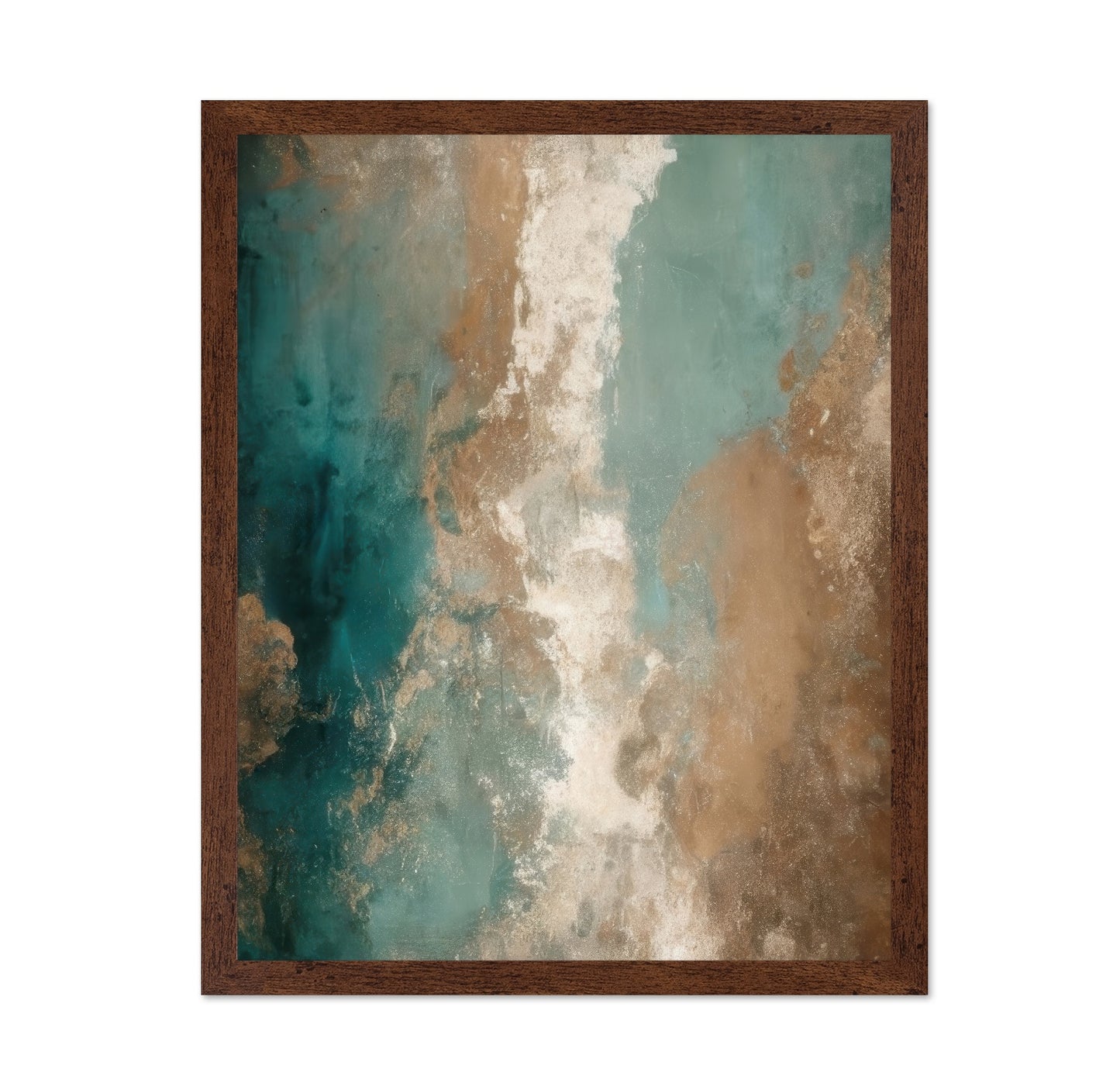 Ocean Patina Abstract