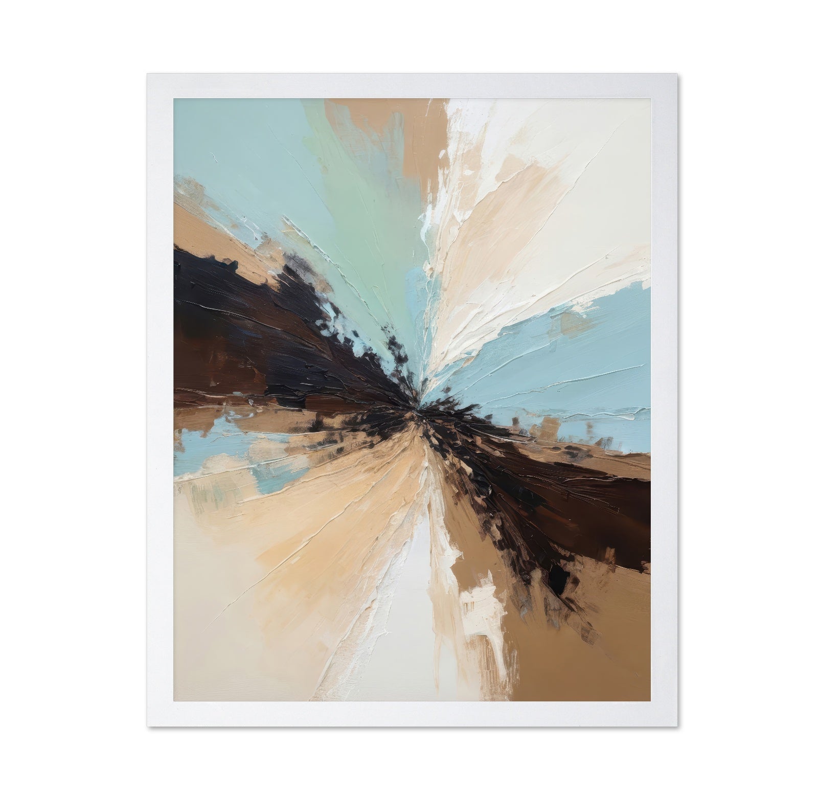 Desert Sky Burst Abstract