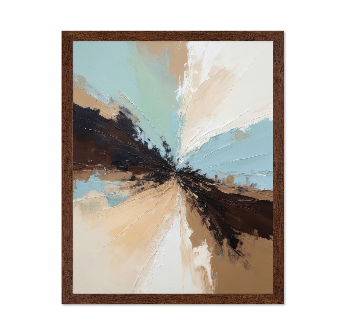 Desert Sky Burst Abstract