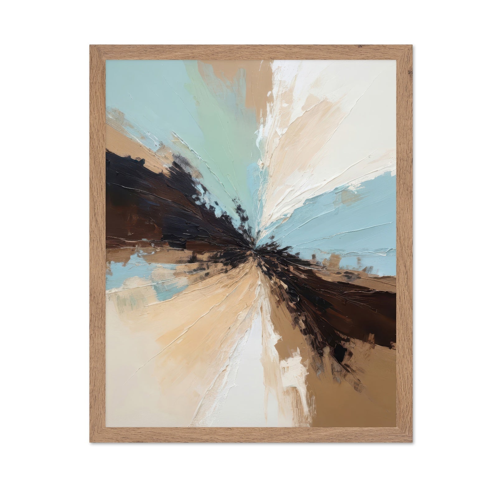 Desert Sky Burst Abstract