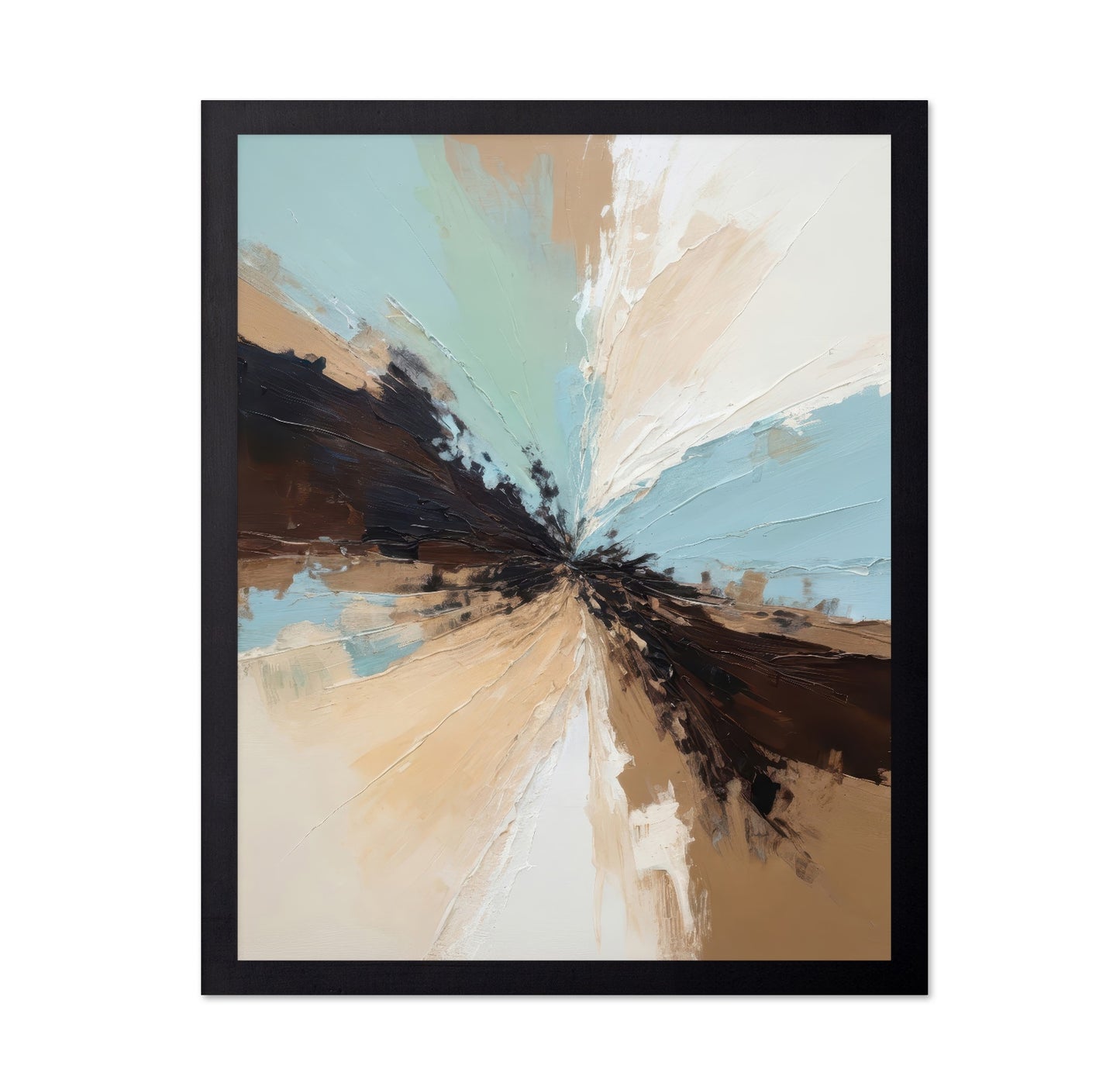 Desert Sky Burst Abstract