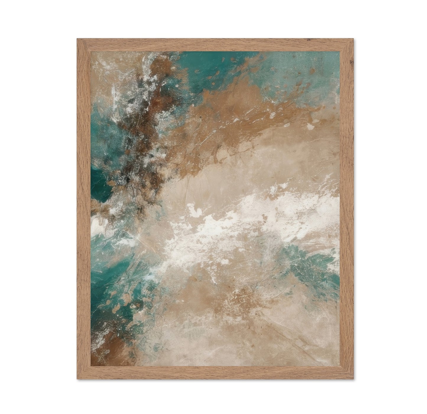Turquoise Earth Burst