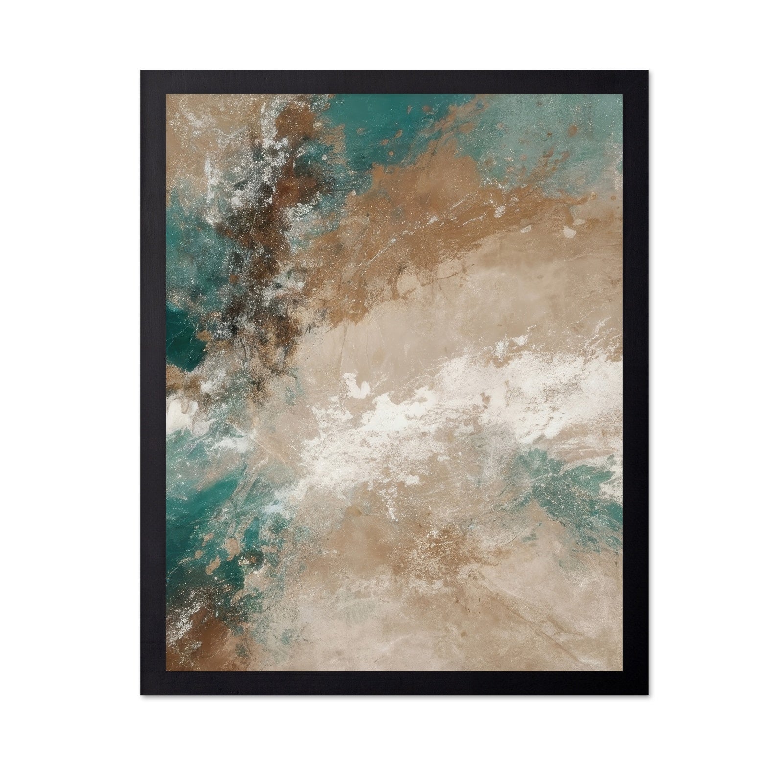 Turquoise Earth Burst