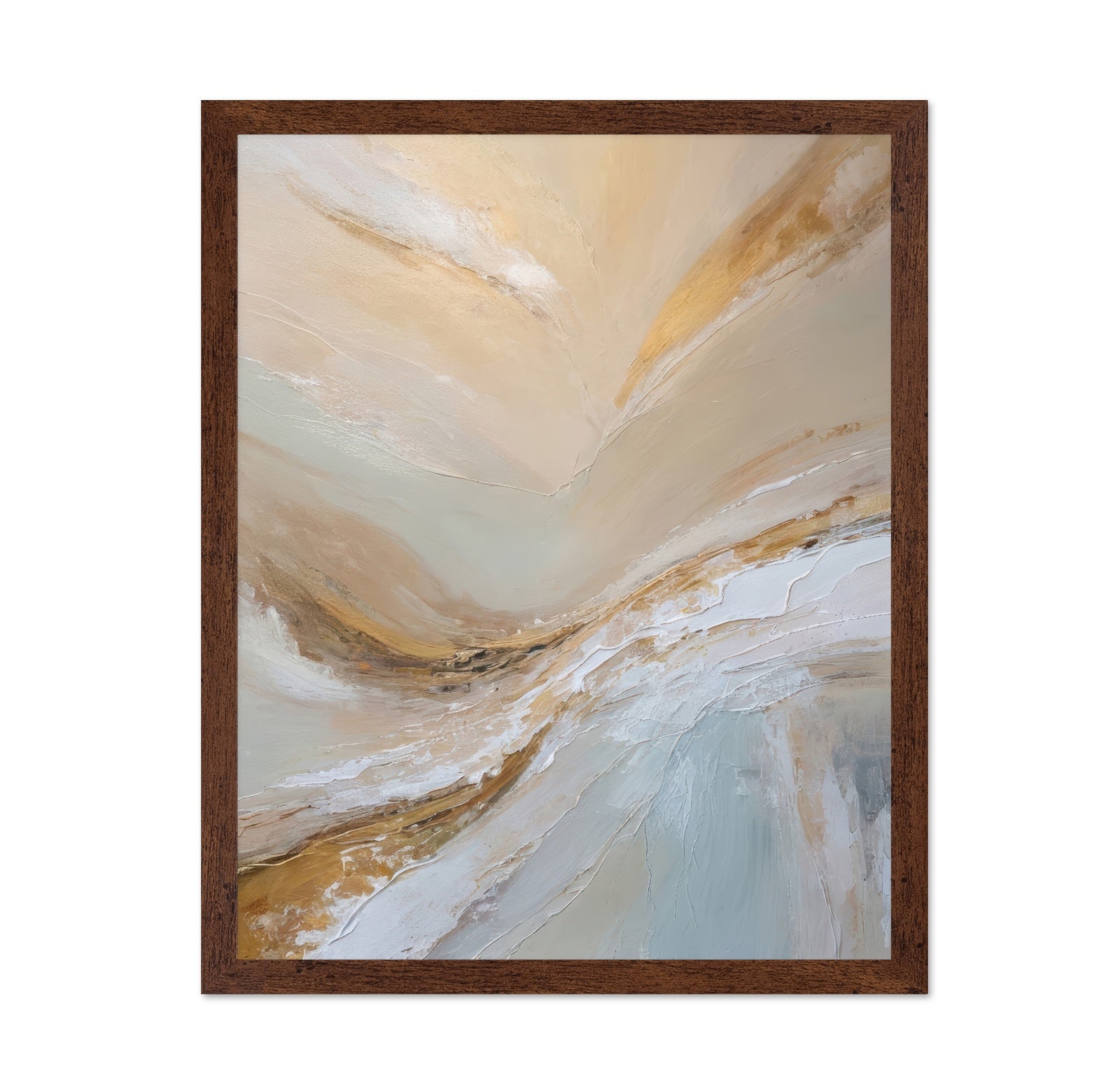Sandstone Flow Abstract