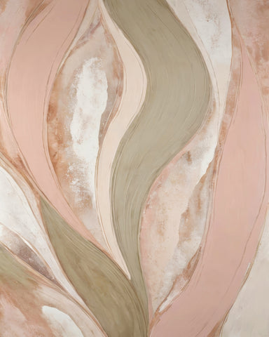 Blush Flow Abstract No2