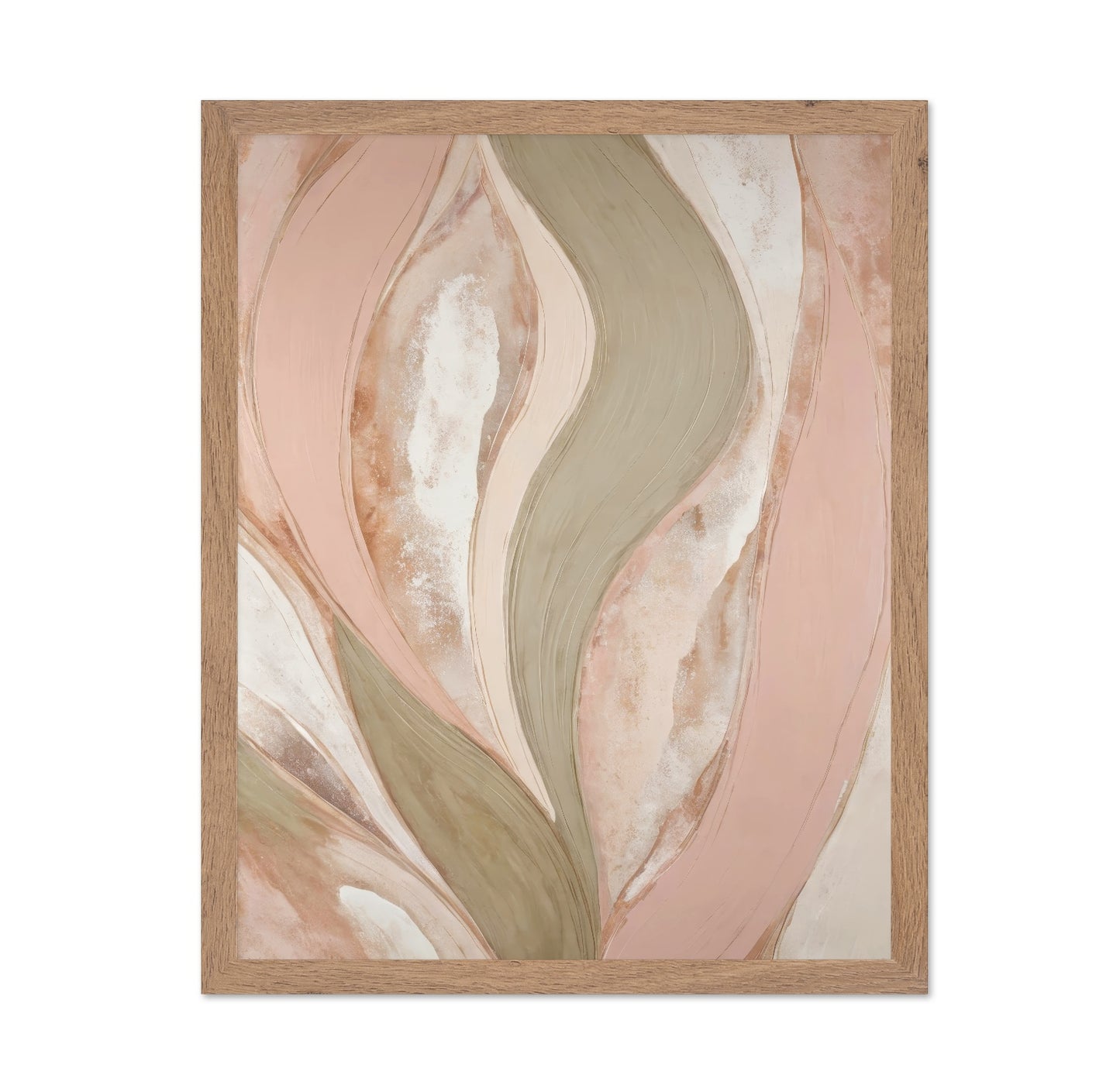 Blush Flow Abstract No2