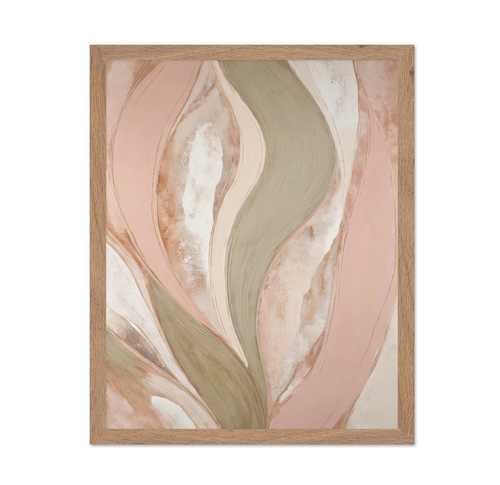 Blush Flow Abstract No2
