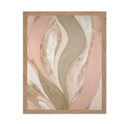 Blush Flow Abstract No2