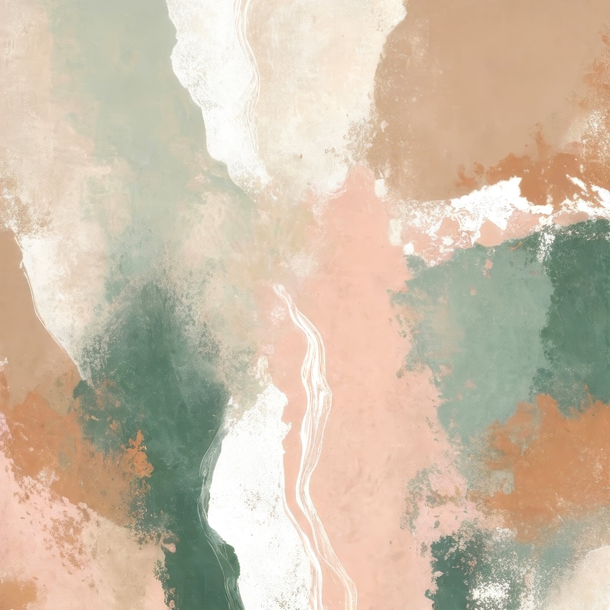 Pastel Earth Abstract