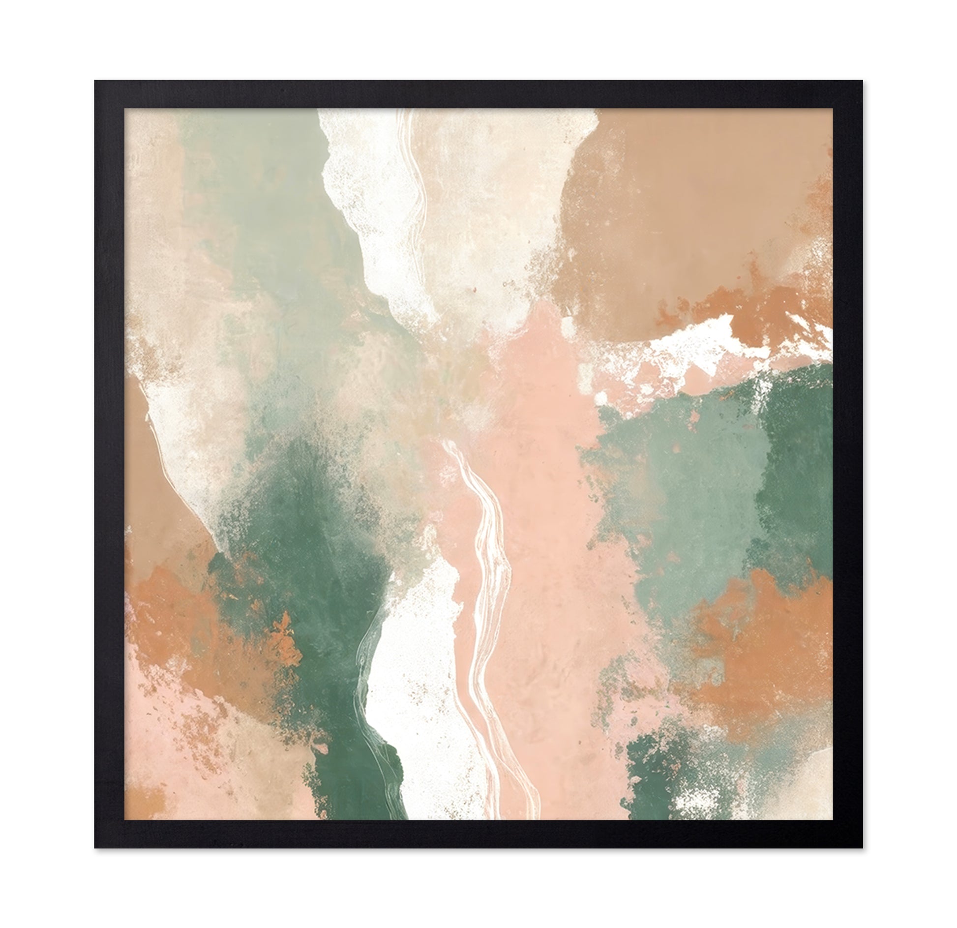 Pastel Earth Abstract
