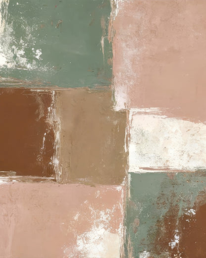 Earth Block Abstract