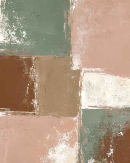 Earth Block Abstract