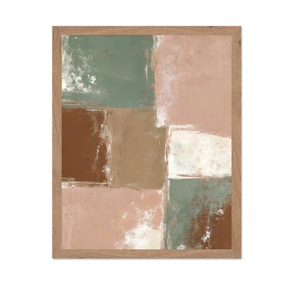 Earth Block Abstract