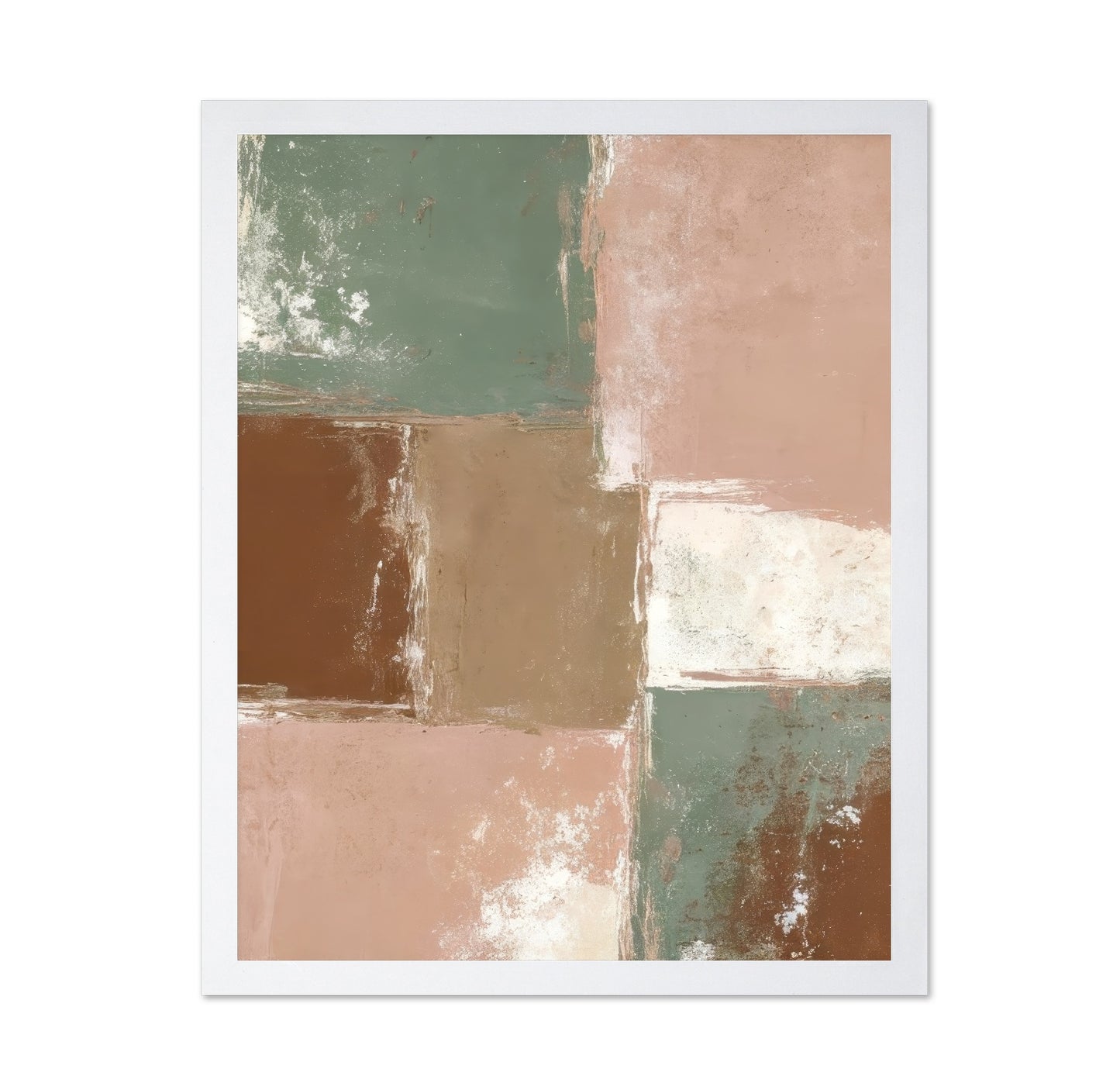 Earth Block Abstract