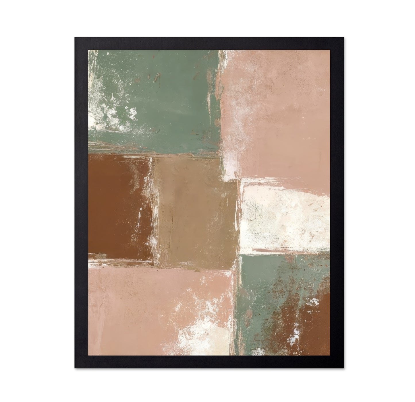 Earth Block Abstract
