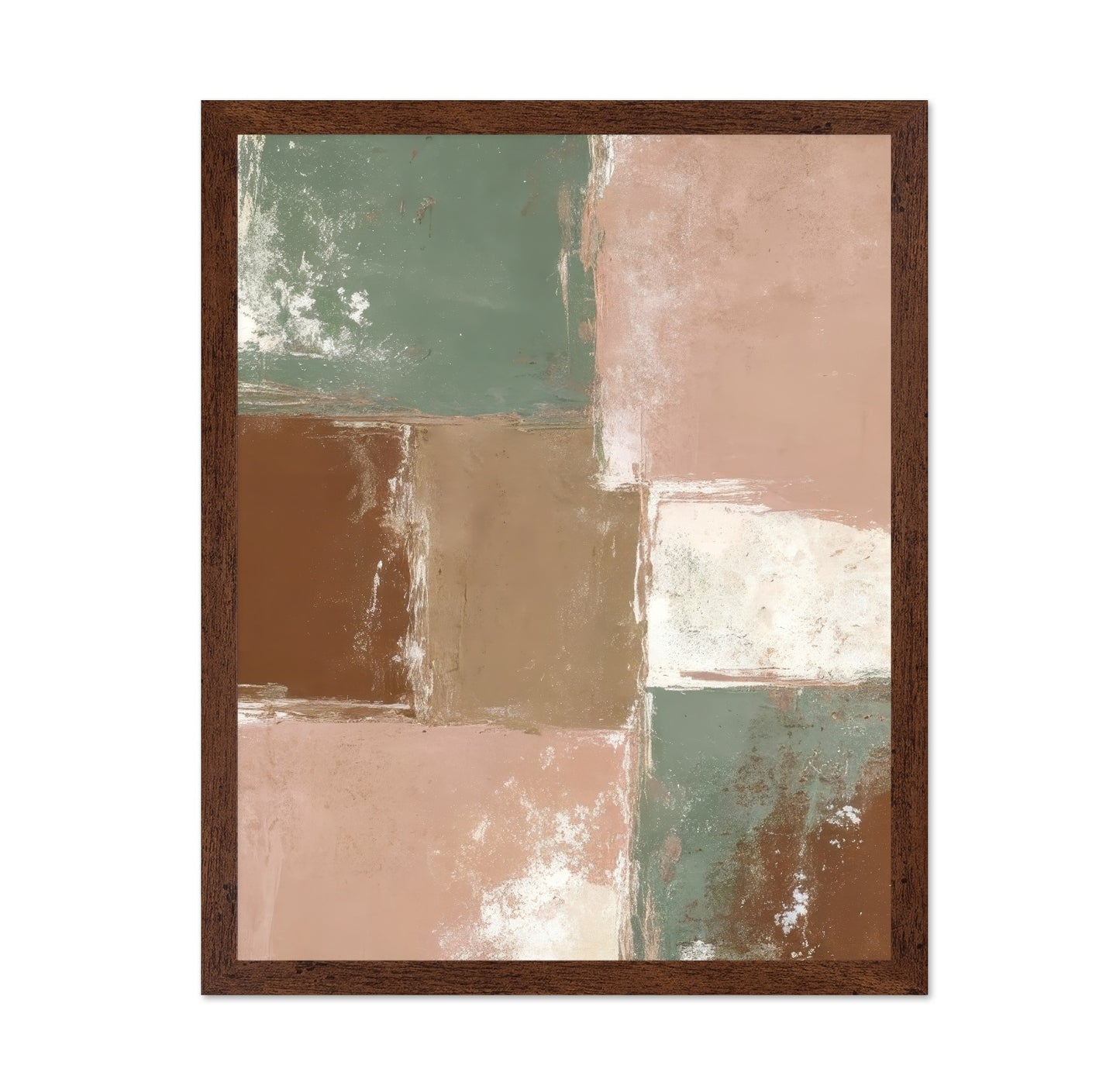 Earth Block Abstract