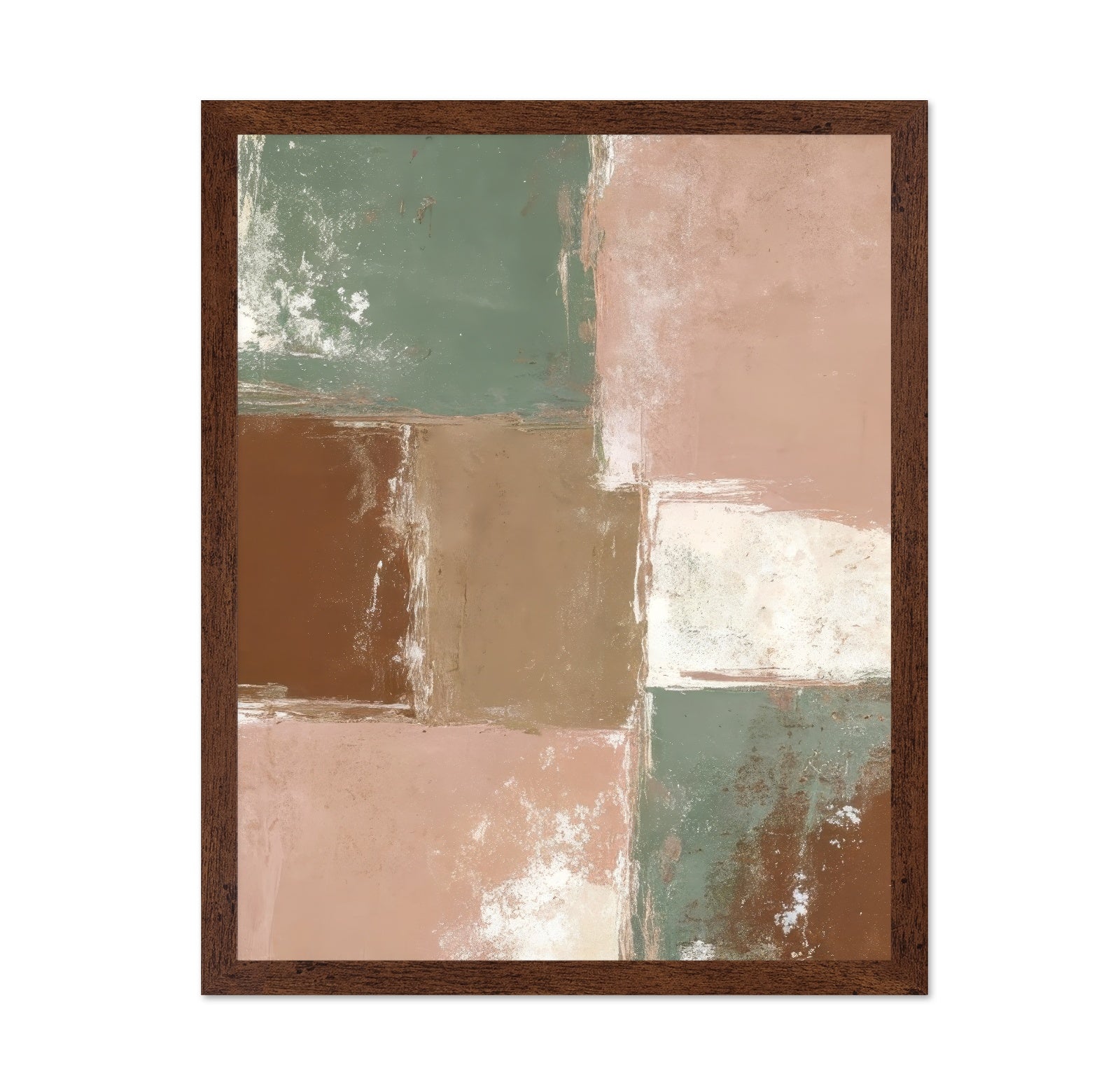 Earth Block Abstract