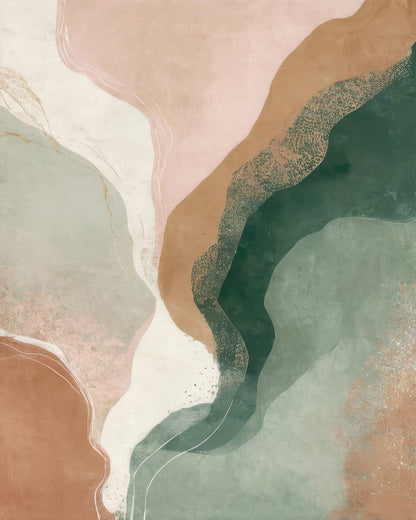 Coastal Earth Abstract